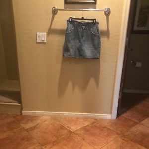 Blue jean skirt